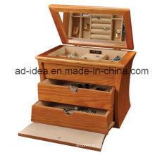 Three Layers Exhibition Cabinet for Jewelry Display